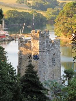 Photo Gallery Image - St Just in Roseland church tower